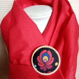  Matyó mintás dísz kitűző,matyó ékszer,folklór textil ékszer,magyaros ékszer,Hungarian folk jewellery, Ékszer, Kitűző és Bross, Ékszerkészítés, MESKA