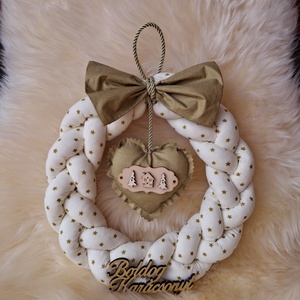 Karácsonyi ajtódísz - Meska.hu