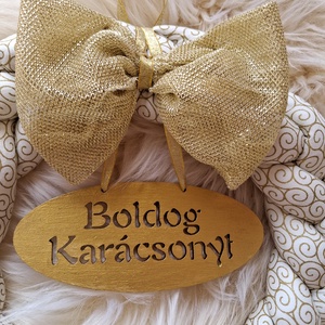 Karácsonyi ajtódísz - karácsony - adventi díszek - adventi ajtódísz - Meska.hu