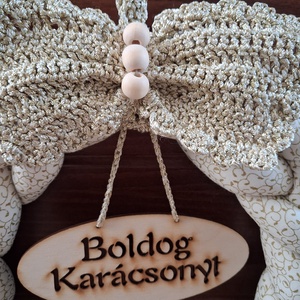 Karácsonyi ajtódísz - karácsony - karácsonyi lakásdekoráció - karácsonyi ajtódíszek - Meska.hu