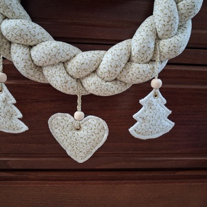 Karácsonyi ajtódísz - karácsony - karácsonyi lakásdekoráció - karácsonyi ajtódíszek - Meska.hu