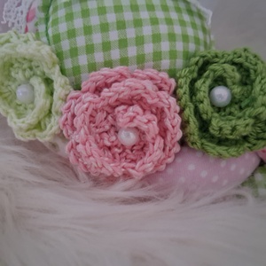 Húsvéti / Tavaszi ajtódísz - ünnepi díszek, dekorációk - húsvéti díszek és dekorációk - húsvéti ajtódísz, kopogtató - Meska.hu