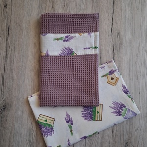 Konyharuha levendula mintával - otthon & életmód - konyhafelszerelés, tálalás - konyhai textil - konyharuha & törlőkendő - Meska.hu