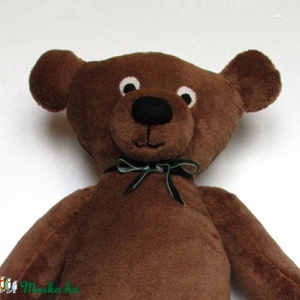 Puha bundás barna mackó - Meska.hu