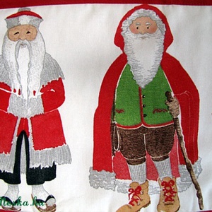 RITKASÁG! Mikulás textilkép, falvédő -  - Meska.hu