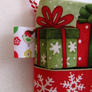 Mikulás váró textilcsizma - Mikulás mintával -  - Meska.hu Mikulás váró textilcsizma - Mikulás mintával -  - Meska.hu