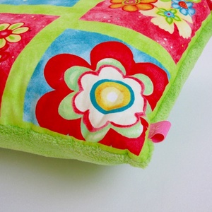 Tavaszi párna, pillangós-virágos -  - Meska.hu Tavaszi párna, pillangós-virágos -  - Meska.hu