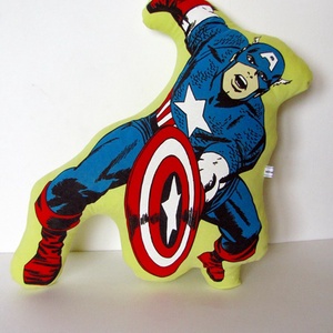 Amerika Kapitány figurás párna -  - Meska.hu Amerika Kapitány figurás párna -  - Meska.hu