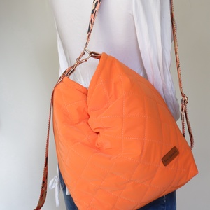 2 in 1 táska - Narancssárga párduc színű - táska & tok - variálható táska - Meska.hu