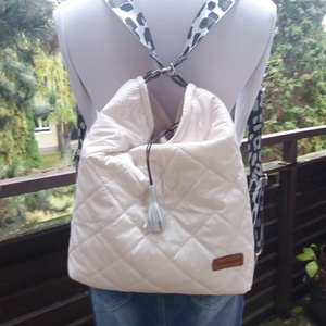 2 in 1 táska - Hópárduc színű, Táska & Tok, Variálható táska, Varrás, MESKA