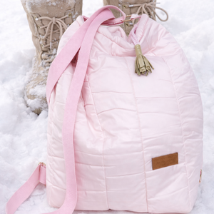 2 in 1 táska - Púderrózsaszín színű - táska & tok - variálható táska - Meska.hu