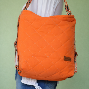 2 in 1 táska - Narancssárga párduc színű - táska & tok - variálható táska - Meska.hu