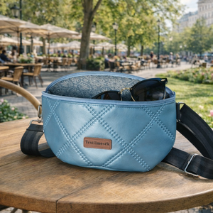 Funnybag - Jégkék - táska & tok - övtáska - Meska.hu