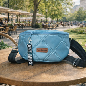 Funnybag - Jégkék - táska & tok - övtáska - Meska.hu