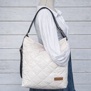 2 in 1 táska - ezüst pántos - táska & tok - variálható táska - Meska.hu