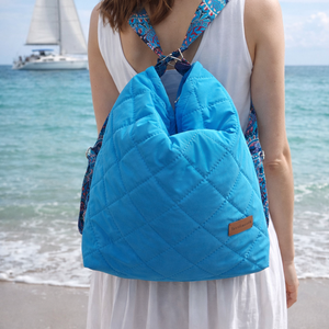 2 in 1 táska - Tenger mélye színű, Táska & Tok, Variálható táska, Varrás, MESKA