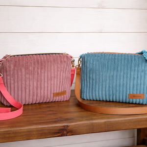 Nyuszifül táska - rózsaszínű - táska & tok - kézitáska & válltáska - alkalmi táska - Meska.hu