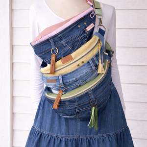 Sunny sling - boho bag, nyári táska - táska & tok - övtáska - Meska.hu