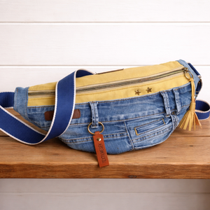 Sunny sling - boho bag, nyári táska - táska & tok - övtáska - Meska.hu