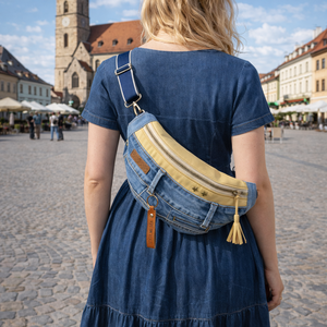 Sunny sling - boho bag, nyári táska - táska & tok - övtáska - Meska.hu