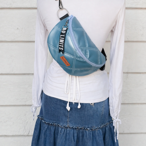 Funnybag - Jégkék, Táska & Tok, Övtáska, Varrás, MESKA
