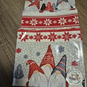 Karácsonyi mintás konyharuha - otthon & életmód - konyhafelszerelés, tálalás - konyhai textil - konyharuha & törlőkendő - Meska.hu