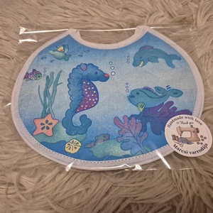 Baba partedli (előke) - baba - mama - szoptatási, etetési kellékek - partedli, előke - Meska.hu