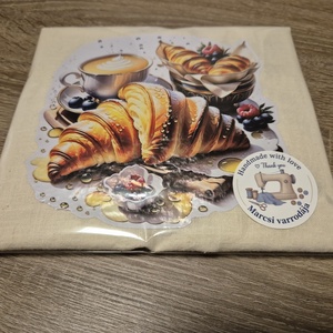 Vászon bevásárlótáska, Táska & Tok, Bevásárlás & Shopper táska, Shopper, textiltáska, szatyor, Varrás, MESKA