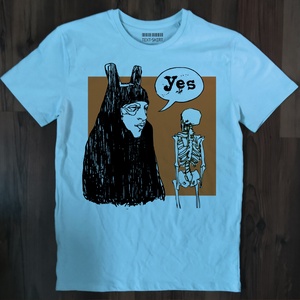 YES  póló / Rontó Lili design - ruha & divat - férfi ruha - póló - Meska.hu