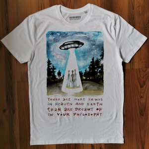 UFO póló / Rontó Lili design - ruha & divat - férfi ruha - póló - Meska.hu