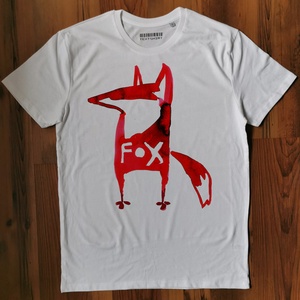 FOX póló / Rontó Lili design - ruha & divat - férfi ruha - póló - Meska.hu