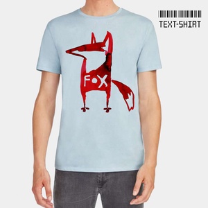 FOX póló / Rontó Lili design - Meska.hu