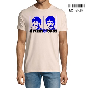 Drum and Bass Beatles póló - ruha & divat - férfi ruha - póló - Meska.hu