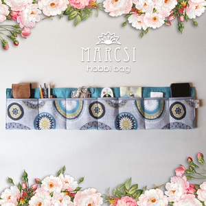 Mandalamintás táskarendező, táskabelső rendszerező, Táska & Tok, Kézitáska & válltáska, Belső rendező, Varrás, MESKA