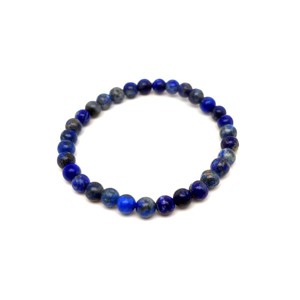Lapis lazuli golyó karkötő A 6-7mm - Meska.hu