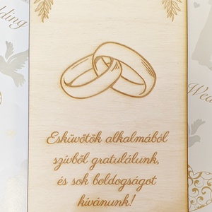 PÉNZÁTADÓ DOBOZ ESKÜVŐRE - esküvő - emlék & ajándék - nászajándék - Meska.hu