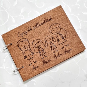 ALBUM, FOTÓALBUM, NAPLÓ CSALÁDOKNAK - otthon & lakás - papír írószer - album & fotóalbum - Meska.hu