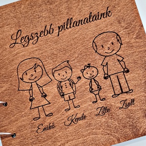 ALBUM, FOTÓALBUM, NAPLÓ CSALÁDOKNAK - otthon & lakás - papír írószer - album & fotóalbum - Meska.hu