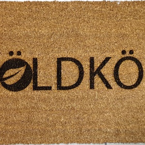 Családi  kókuszrost lábtörlő - vicces, Otthon & Lakás, Lakástextil, Lábtörlő, Gravírozás, pirográfia, Meska