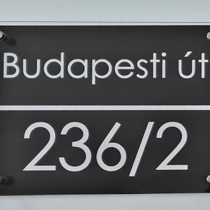 EGYEDI UTCANÉV-, HÁZSZÁMTÁBLA  - otthon & lakás - ház & kert - házszám - Meska.hu