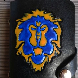 Alliance szimbólumos igazolványtartó - táska & tok - pénztárca & más tok - kártyatartó & irattartó - Meska.hu