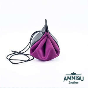 Fekete - pink bőr 2in1 szütyő és kockatálca M8031-4013 - játék & sport - szerepjáték - Meska.hu