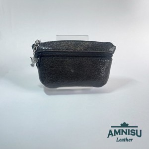 Sötétszürke kettő cipzáras kulcstartó B8021 - táska & tok - kulcstartó & táskadísz - kulcstartó - Meska.hu