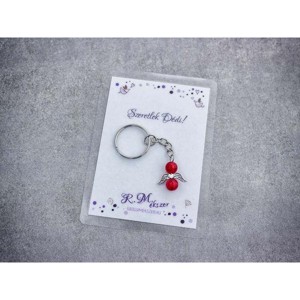 Szeretlek Dédi piros angyal medálos kulcstartó, Táska & Tok, Kulcstartó & Táskadísz, Kulcstartó, , MESKA