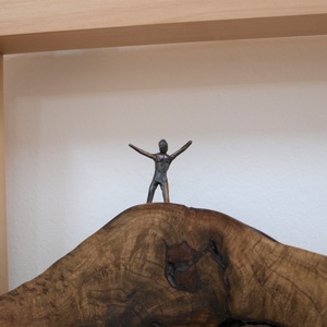 A Hegymászó - művészet - festmény - festmény vegyes technika - Meska.hu