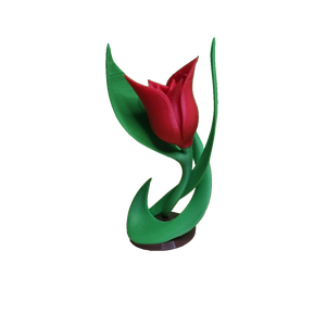 Színes tulipán - Meska.hu