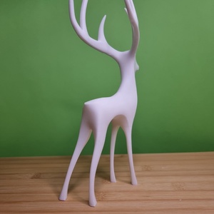 Deer Stag - Szarvas bika kisplasztika (gyantából) - otthon & életmód - dekoráció - dísztárgy - Meska.hu