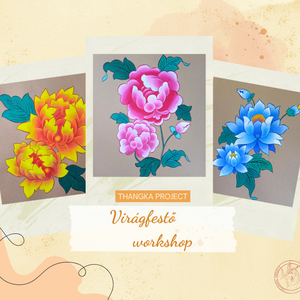 Virágfestő egy napos workshop - Meska.hu