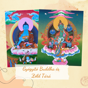 Print csomag: Gyógyító Buddha és Zöld Tárá - Meska.hu