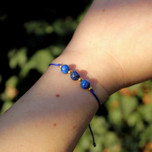 Lapis lazuli karkötő - Meska.hu